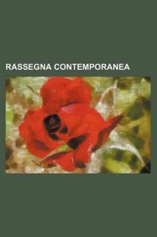 Cover of Rassegna Contemporanea