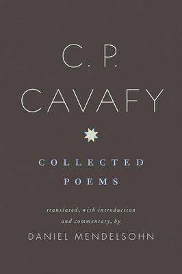 Book cover for C. P. Cavafy