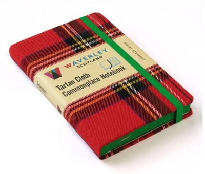 Cover of Waverley (M): Royal Stewart Tartan Cloth Commonplace Notebook