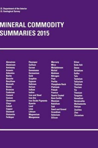 Cover of Mineral Commodity Summaries 2015