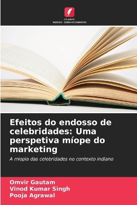 Book cover for Efeitos do endosso de celebridades