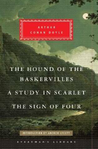 Cover of The Hound of the Baskervilles, A Study in Scarlet, The Sign of Four