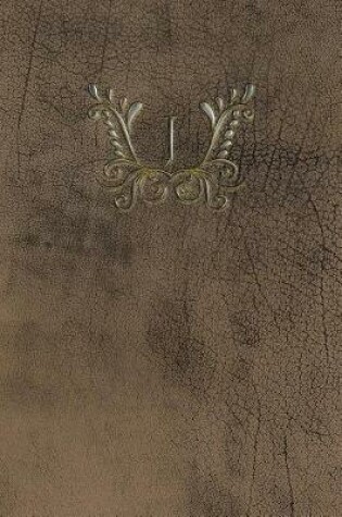 Cover of Monogram "j" Any Day Planner Journal