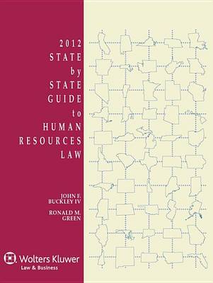 Book cover for State by State Guide to Human Resources Law, 2012 Edition