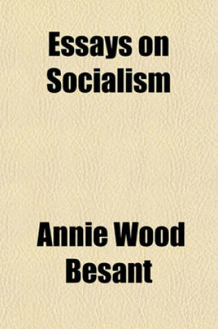 Cover of Essays on Socialism