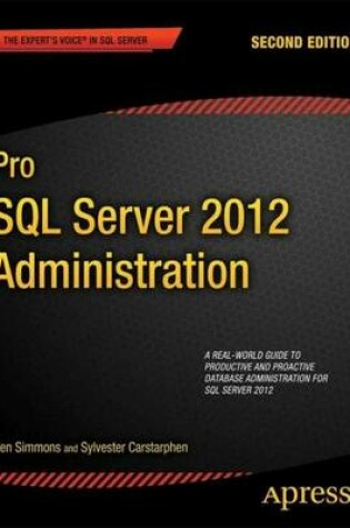 Cover of Pro SQL Server 2012 Administration