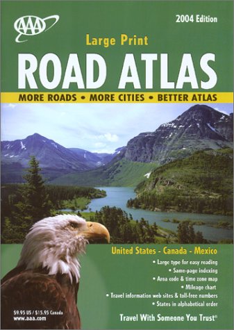 Book cover for AAA Print Road Atlas