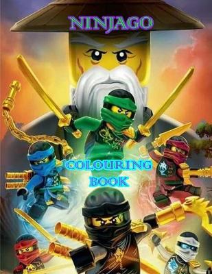 Cover of NinjaGo Colouring Book