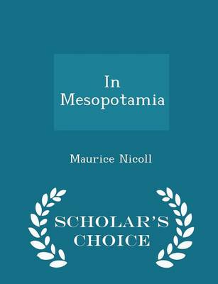 Book cover for In Mesopotamia - Scholar's Choice Edition