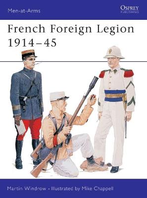 Book cover for French Foreign Legion 1914-45