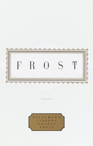 Book cover for Frost: Poems