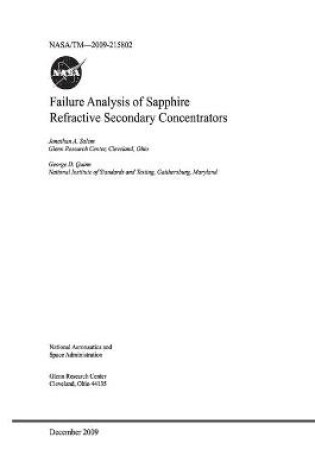 Cover of Failure Analysis of Sapphire Refractive Secondary Concentrators
