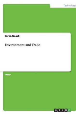 Cover of Environment and Trade