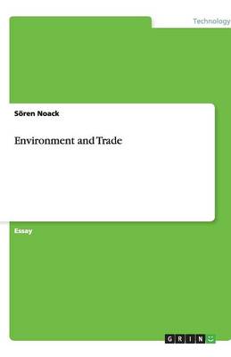 Cover of Environment and Trade