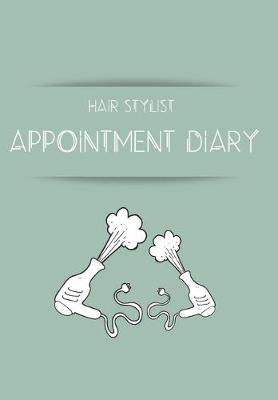 Book cover for Hair stylist appointment diary