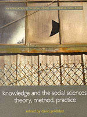 Cover of Knowledge and the Social Sciences