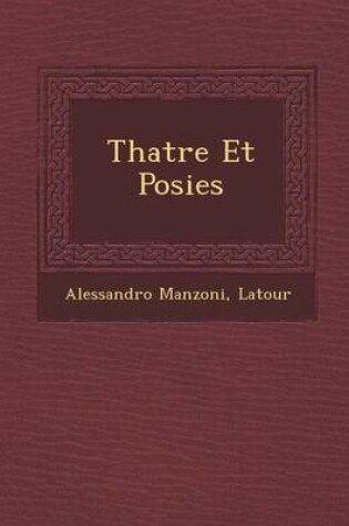 Cover of Th Atre Et Po Sies