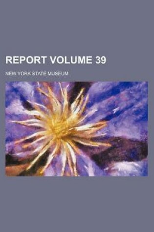 Cover of Report Volume 39