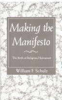 Book cover for Making the Manifesto