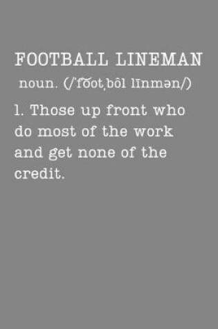 Cover of Football Lineman