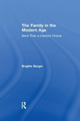 Cover of The Family in the Modern Age