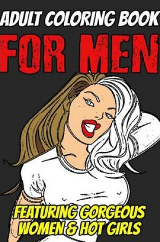 Cover of Adult Coloring Book for Men