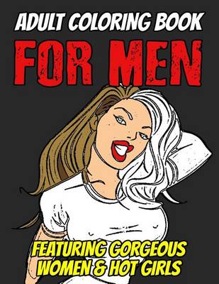 Book cover for Adult Coloring Book for Men