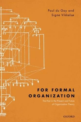 Book cover for For Formal Organization