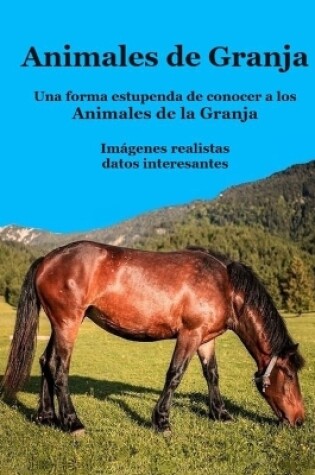 Cover of Libro para niños de animales de granja