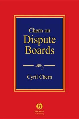 Cover of Chern on Dispute Boards