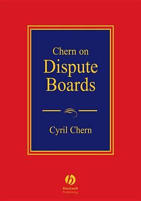 Cover of Chern on Dispute Boards