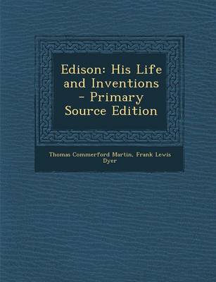 Book cover for Edison