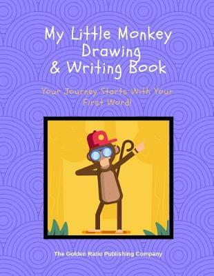 Cover of My Little Monkey Drawing & Writing Book