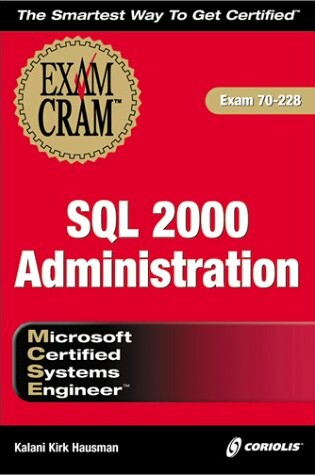 Cover of MCSE SQL 2000 Admin Exam Cram