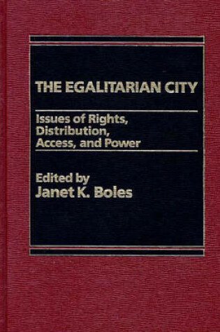 Cover of The Egalitarian City