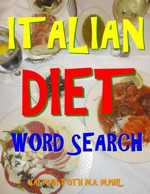 Book cover for Italian Diet Word Search