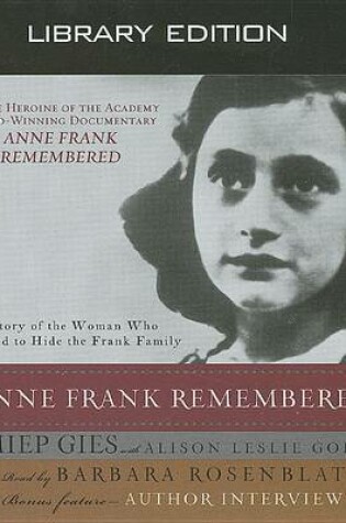 Cover of Anne Frank Remembered (Library Edition)