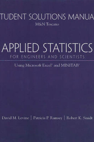 Cover of Student Solutions Manual for Applied Statistics for Engineers and Scientists