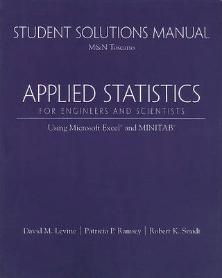 Book cover for Student Solutions Manual for Applied Statistics for Engineers and Scientists