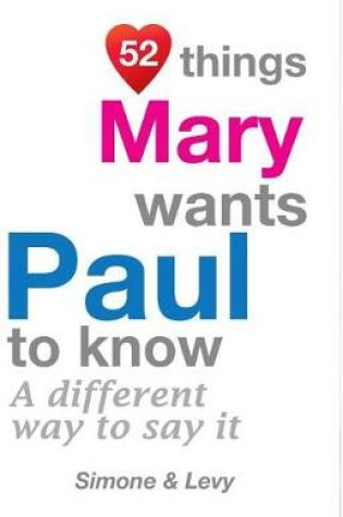 Cover of 52 Things Mary Wants Paul To Know