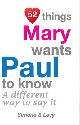 Book cover for 52 Things Mary Wants Paul To Know