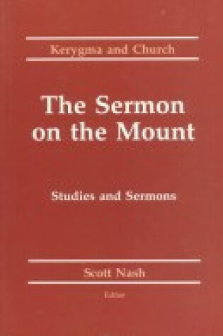 Cover of The Sermon on the Mount
