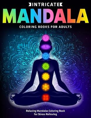 Book cover for Intricate Mandala Coloring Books for Adults