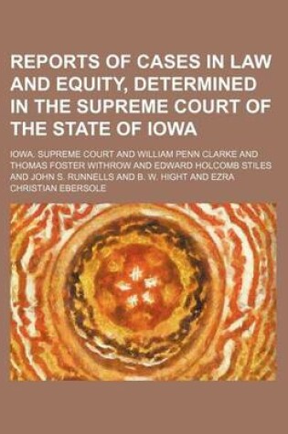 Cover of Reports of Cases in Law and Equity, Determined in the Supreme Court of the State of Iowa (Volume 80)