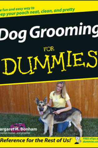 Cover of Dog Grooming For Dummies