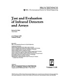 Book cover for Test and Evaluation of Infrared Detectors and Arrays