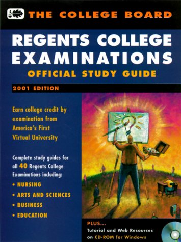 Cover of Regents College Examinations Official Study Guide