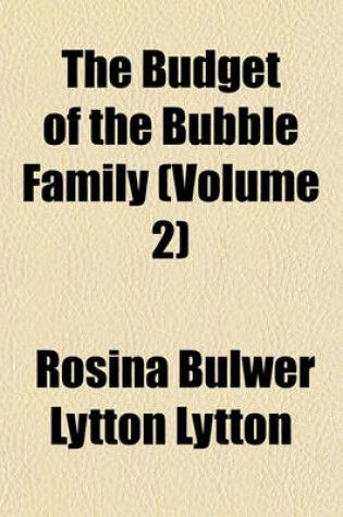 Cover of The Budget of the Bubble Family Volume 2