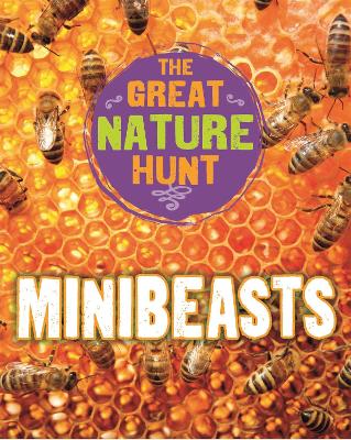 Book cover for The Great Nature Hunt: Minibeasts