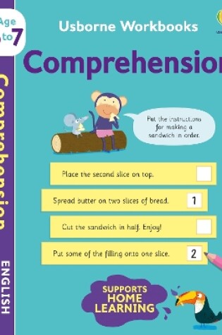 Cover of Usborne Workbooks Comprehension 6-7